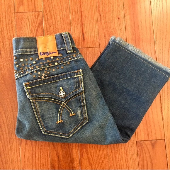 Above the knee Jeans Shorts Sz 27 - Picture 7 of 8